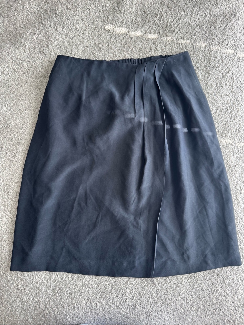 Vintage 100% Silk Alfred Sung Wrap Skirt